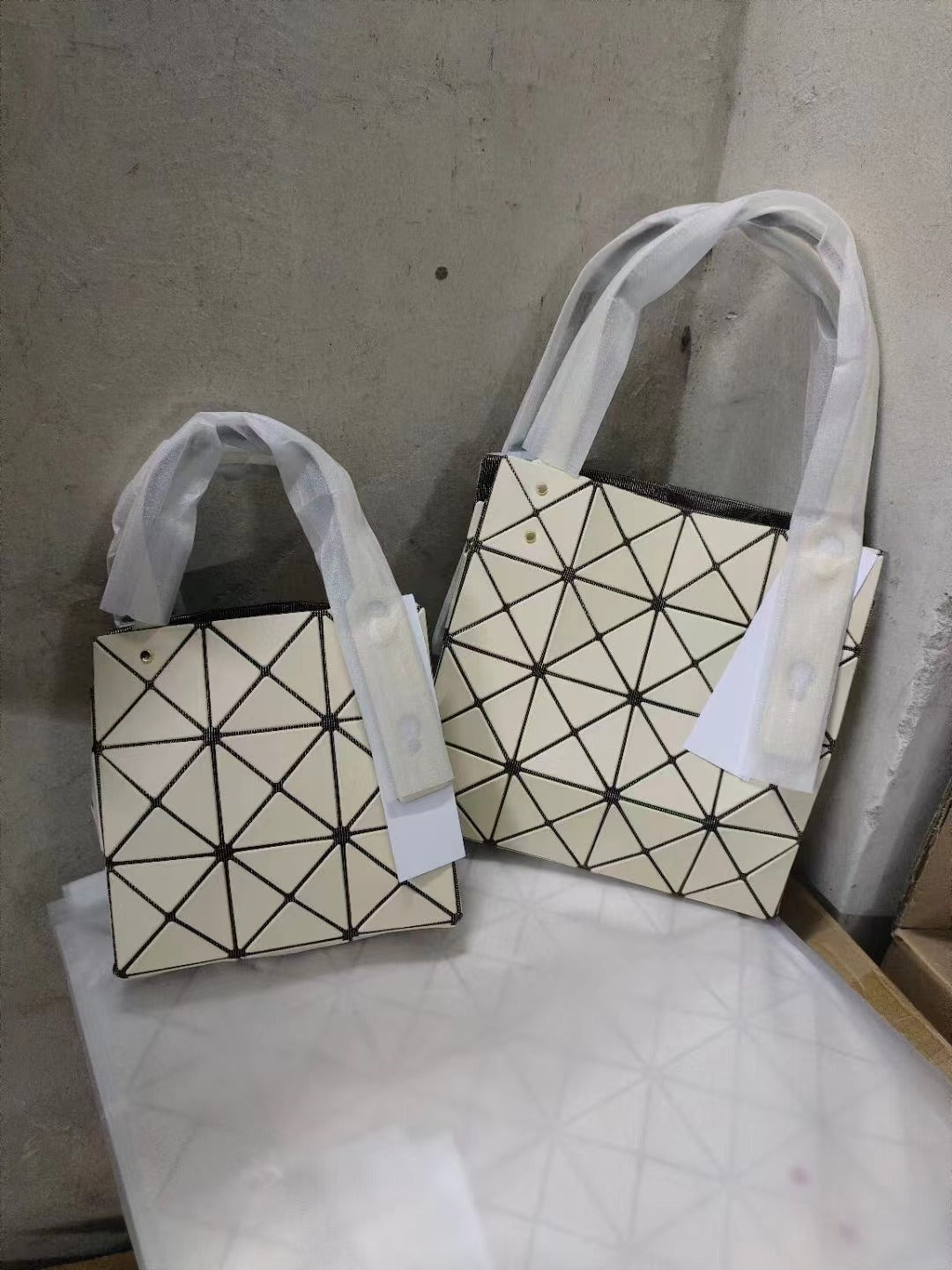 Women's September Diamond Box Fashion Underarm Geometric Handbags