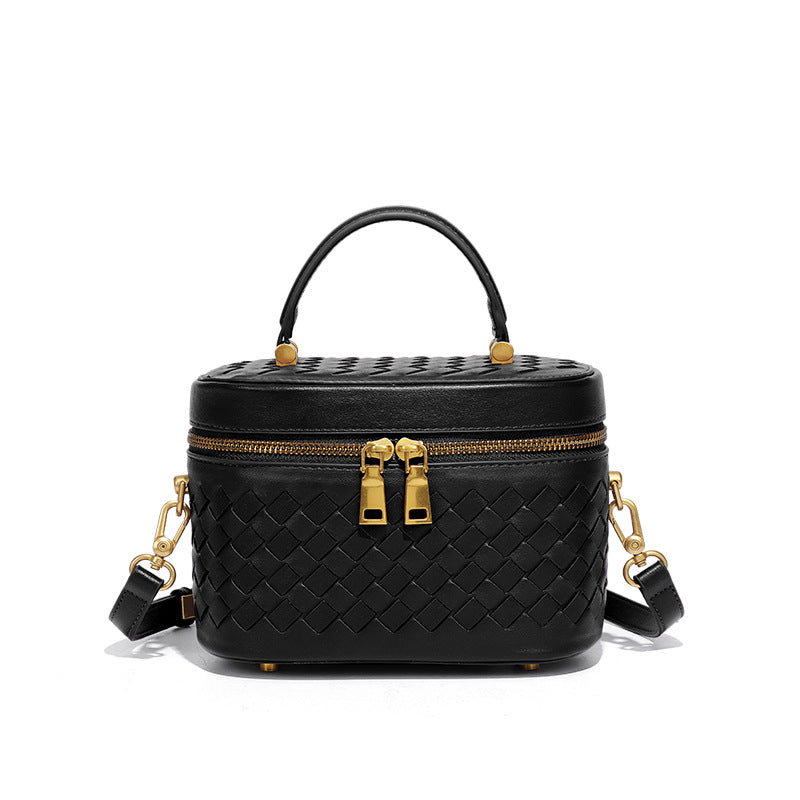 Popular Temperament Wild Woven Fashion Simple Small Square Bags