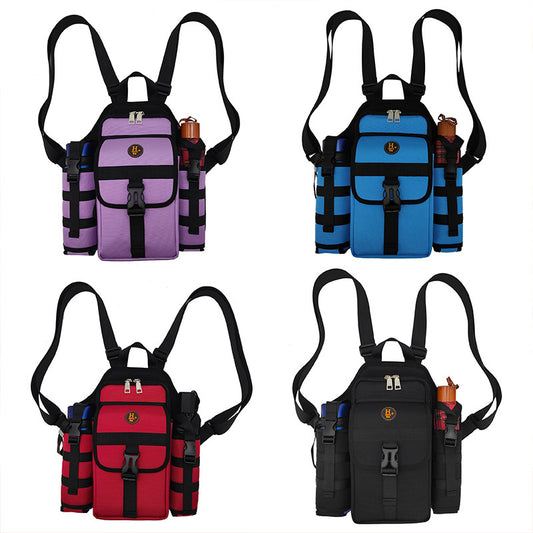 Attractive Size Unisex Water Bottle Umbrella Backpacks