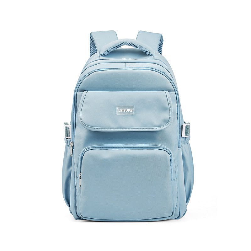Women's & Men's & Junior High College Simple Middle School Students' Schoolbags