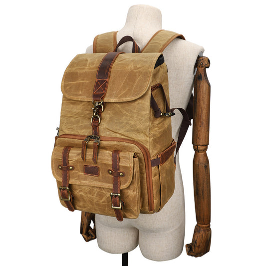 Large Capacity Notebook For Graphy Canvas Backpacks
