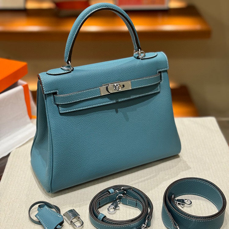 Women's Trendy High-grade Wide Strap Kelly First Crossbody Bags