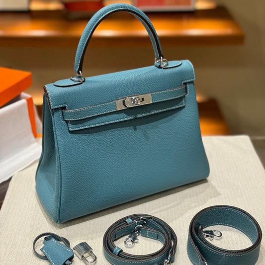 Women's Trendy High-grade Wide Strap Kelly First Crossbody Bags
