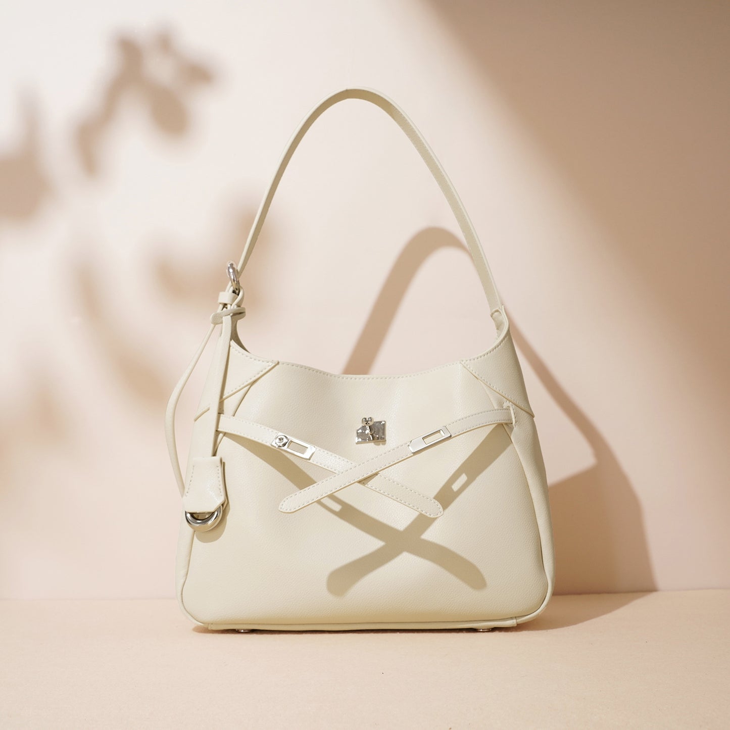 Women's Leather Design Premium Fashion Minimalist Underarm Crossbody Bags