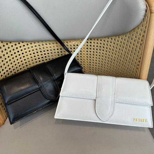 Women's High-grade Design Versatile Baguette Underarm Small Square Bags