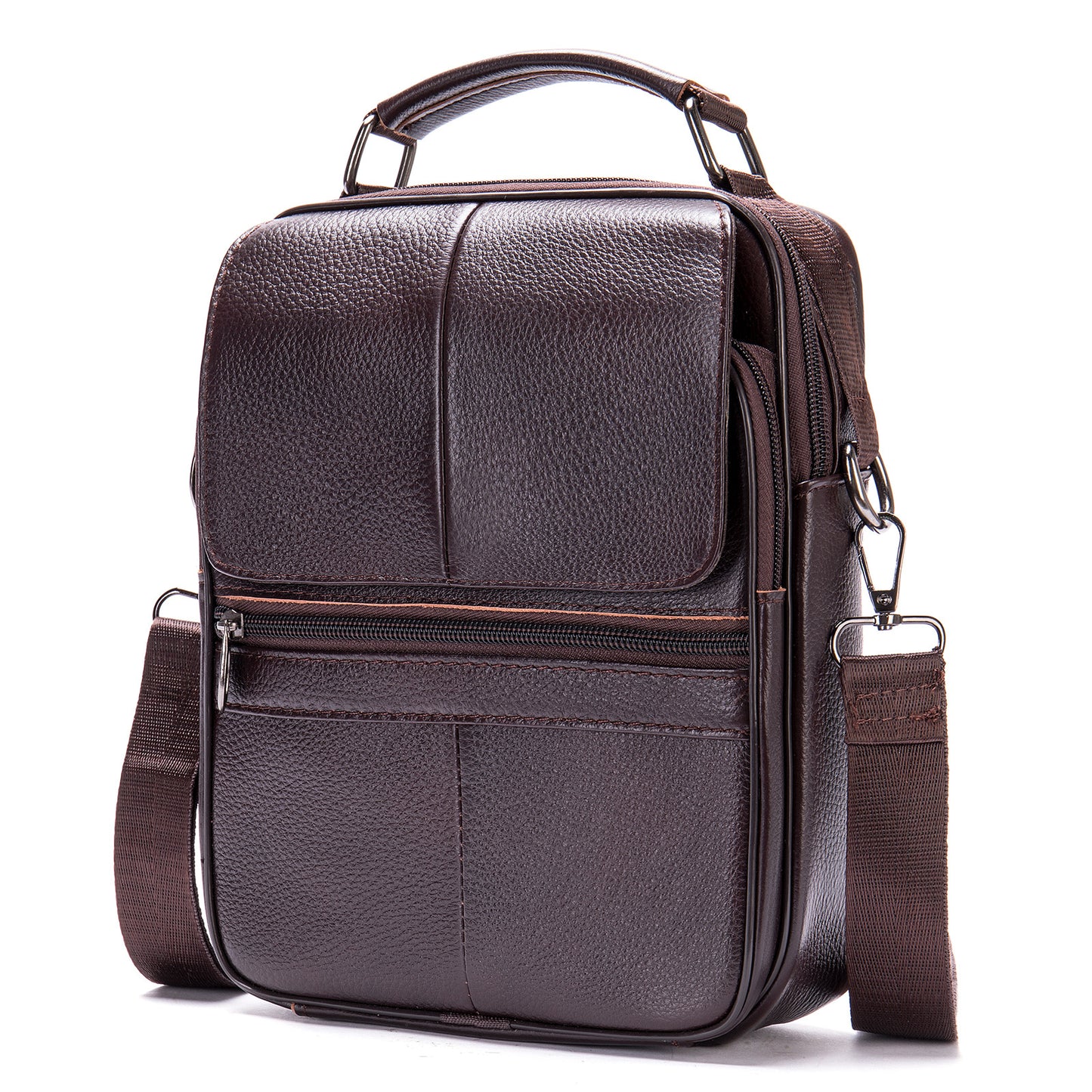 Men's Beautiful Fashion Attractive Leather Cattle Men's Shoulder Bags