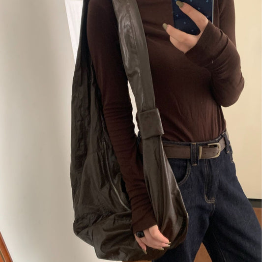 Women's Autumn Lazy Large Capacity Dumpling High-grade Crossbody Bags