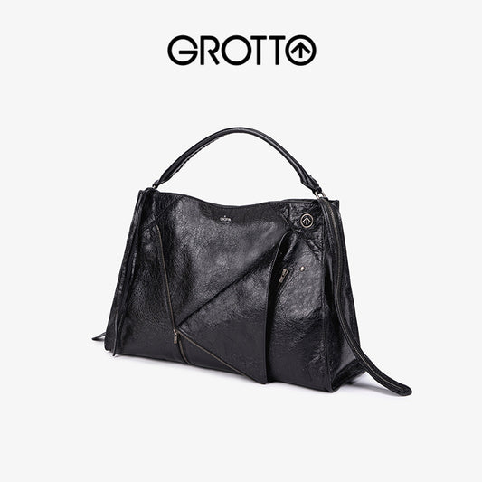 Genuine Leather Large Capacity Commuter Portable Shoulder Bags