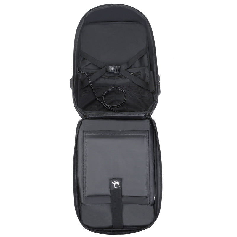 Men's Graceful Simple Business Inch Charging Backpacks