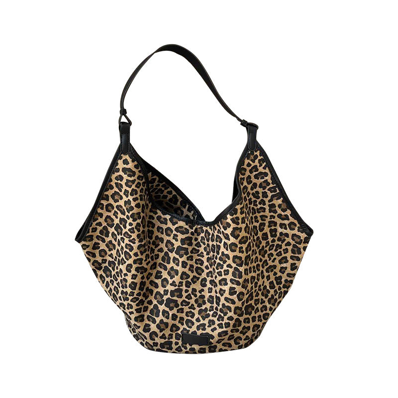 Women's Print Large Capacity Totes Idle Style Shoulder Bags