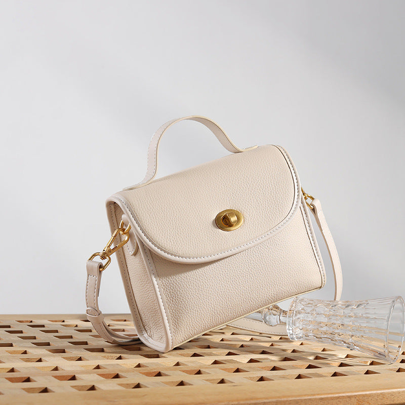 Women's Leather Versatile Fashion High Sense Female Crossbody Bags