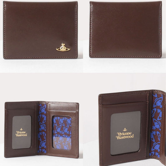 British Niche Solid Color Saturn Clutch Card Holder