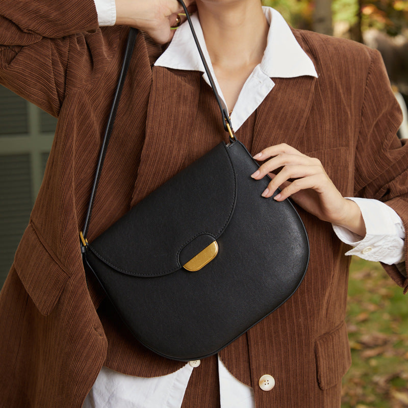 Women's Underarm Large Capacity Commuter Genuine Leather Armpit Bags