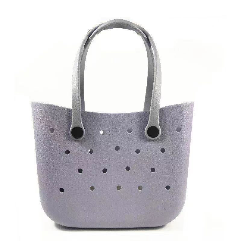 Charming Comfortable Durable Beach Basket Hole Handbags