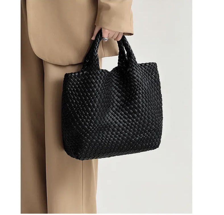 Women's Handmade Woven Portable Large Capacity Tote Bags