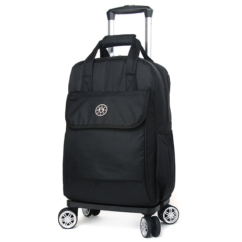 Can Be Pushed Pulled Detachable Large Travel Bags