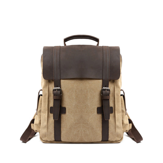 Men's Retro Business Excursion Fashion Trendy Large Backpacks