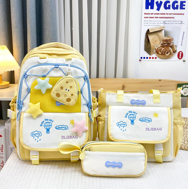 Good-looking Junior High Grade To Large Capacity Elementary School Students' Schoolbags