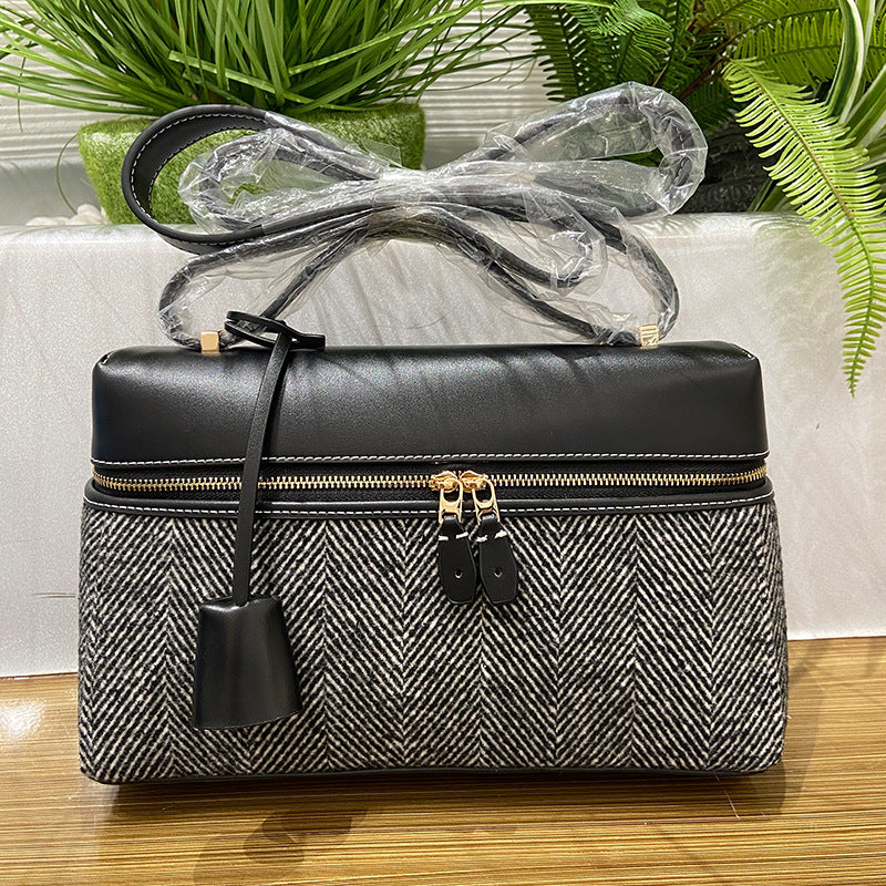 Women's Italy Lunch Box Fashion Underarm Shoulder Bags