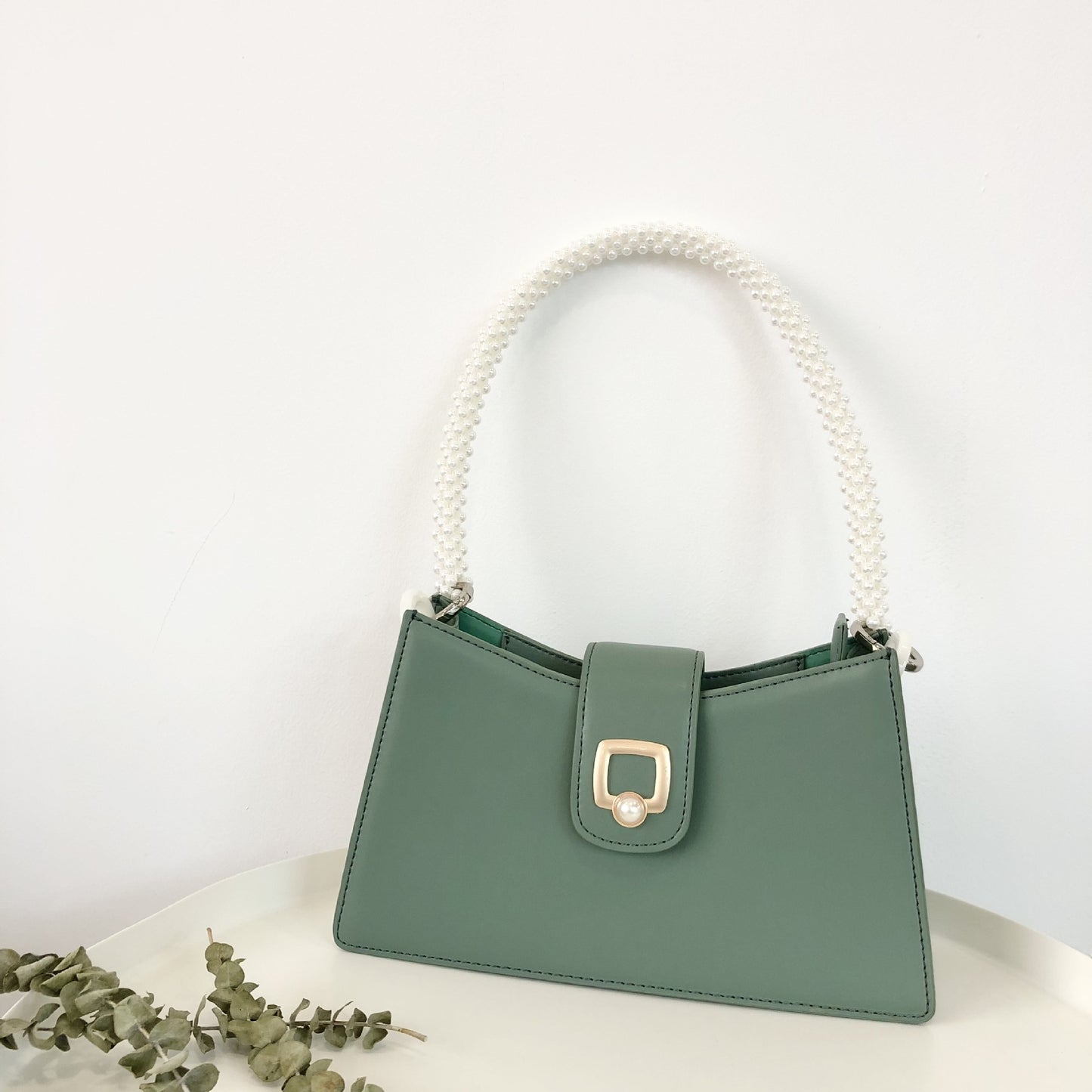 Women's Wedding Pearl Niche Fashion High-grade Simple Shoulder Bags