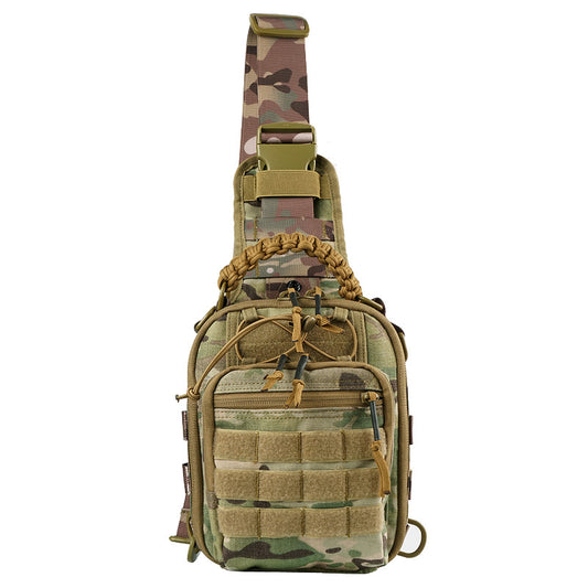 Multifunctional Unisex Military Fans Waterproof Leisure Men's Chest Bags