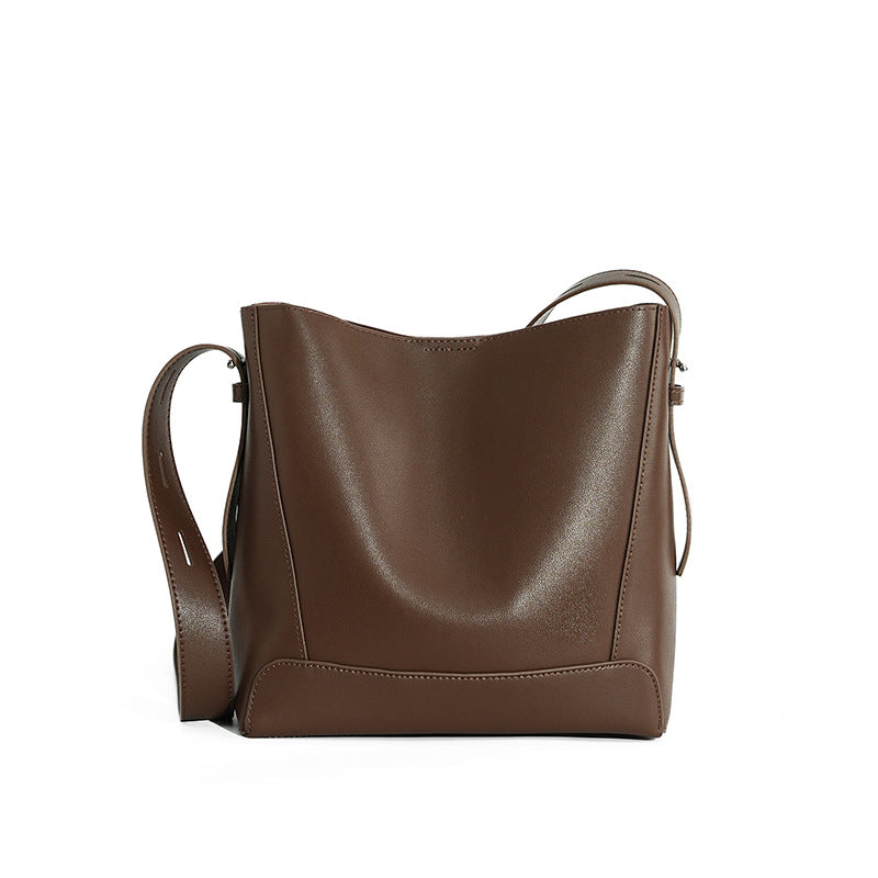 Women's Slouchy Trendy Genuine Leather High-grade Shoulder Bags