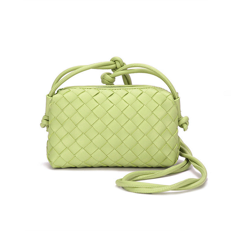Women's Attractive Slouchy Summer Hand-woven Knotted Crossbody Bags