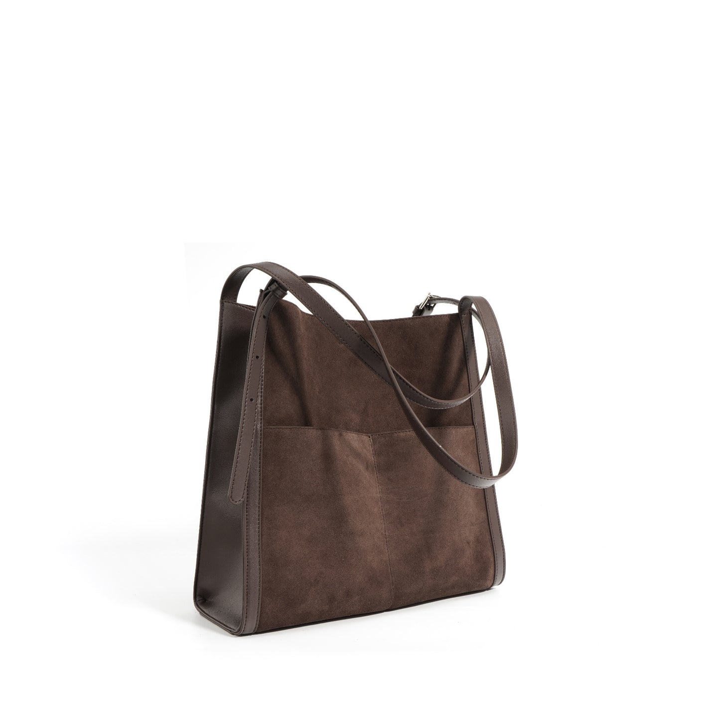 Women's Trendy Retro Large Capacity Matte Stitching Bags