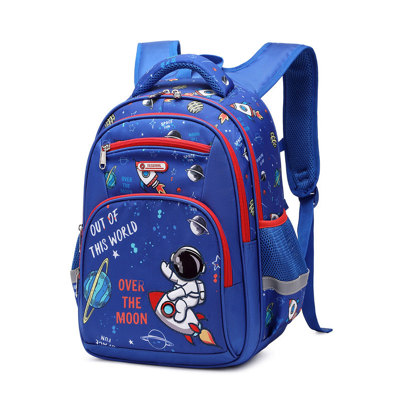 Graceful Primary Boys Fashion Spine Protection Elementary School Students' Schoolbags