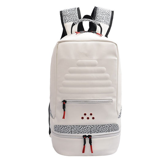 Large Capacity Cement Burst Crack Basketball Backpacks