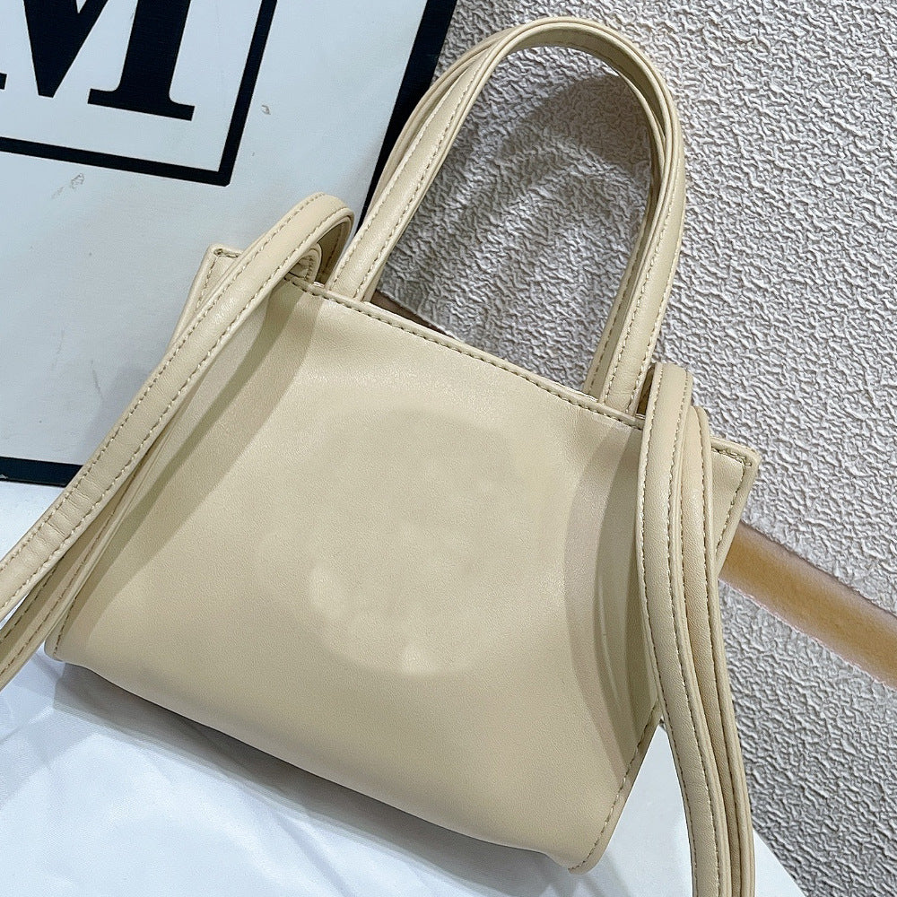 Women's Niche Three-dimensional Embossed Letter Simplicity Bags