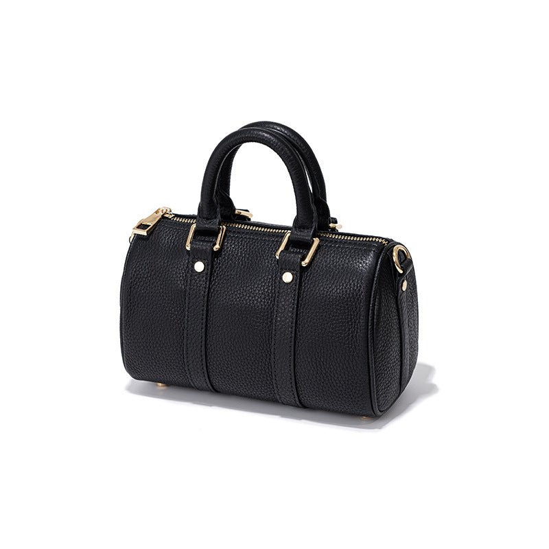 First Layer Cowhide Retro Style High Handbags