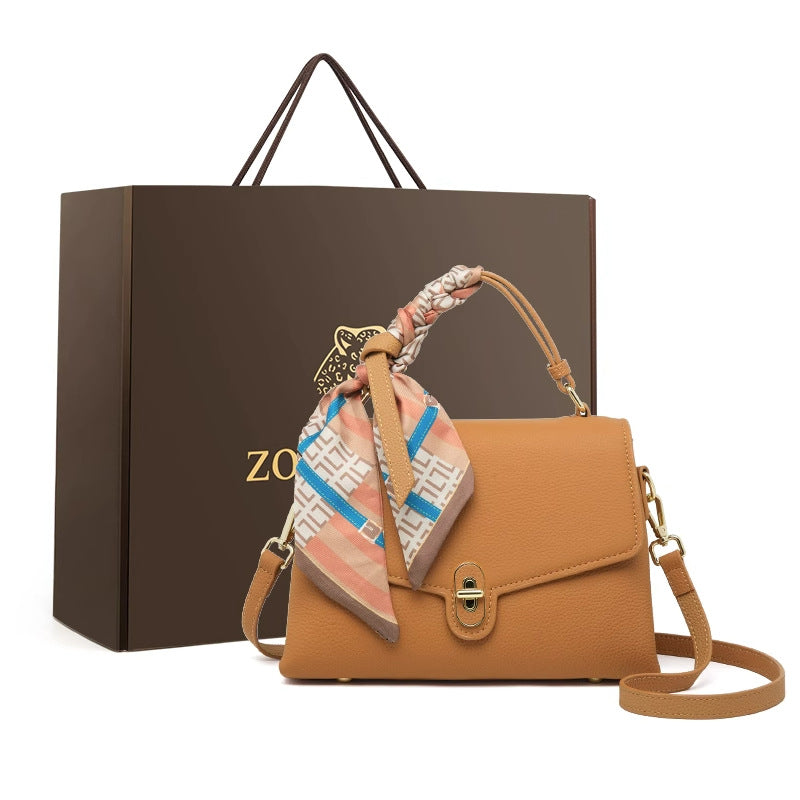 Women's Genuine Leather Design High-grade Fashion Soft Shoulder Bags