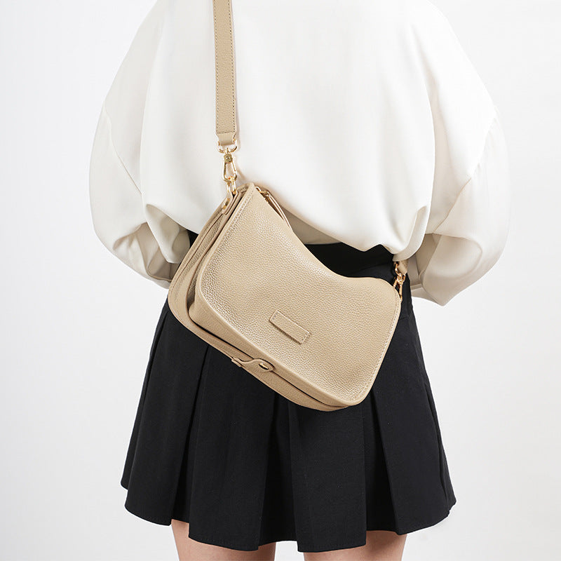 Women's Genuine Leather Large Capacity Cowhide Soft Bags