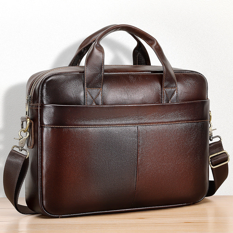 Men's Genuine Leather Official Computer Portable Men's Briefcases