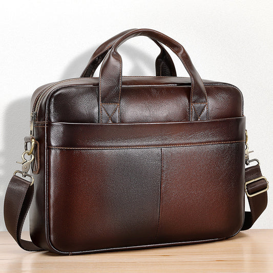 Men's Genuine Leather Official Computer Portable Men's Briefcases