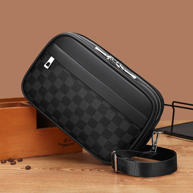 Men's Comfortable Creative Trendy High-grade Leather Men's Messenger Bags