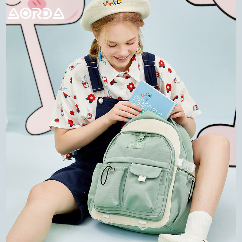 Strict Selection Fashion Korean Junior's Female Middle School Students' Schoolbags