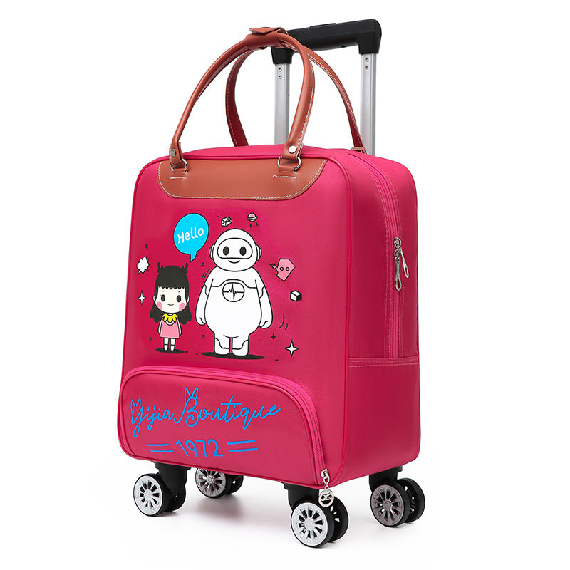 Women's & Men's & Cartoon Portable Large Capacity Waterproof Travel Bags