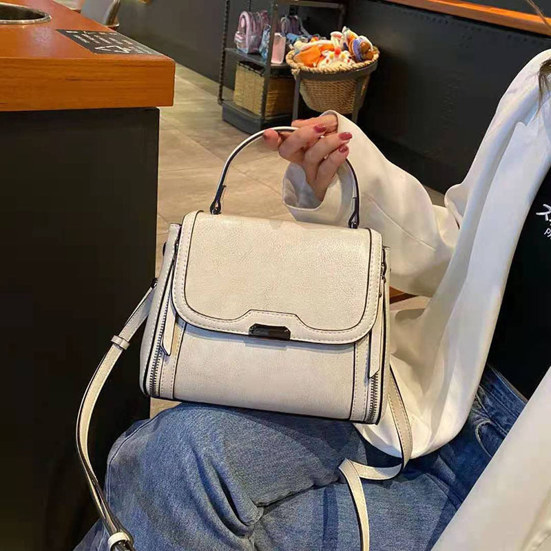 Women's Leather High-grade All Match Retro Style Crossbody Bags