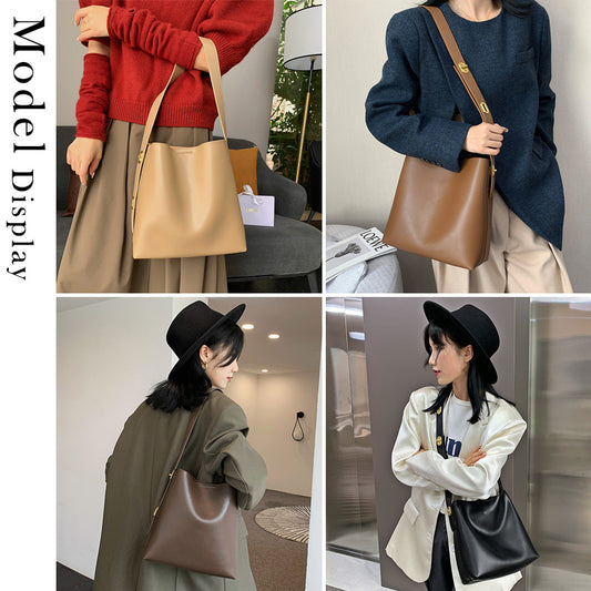 Women's Capacity High Sense Niche Vintage Shopping Crossbody Bags