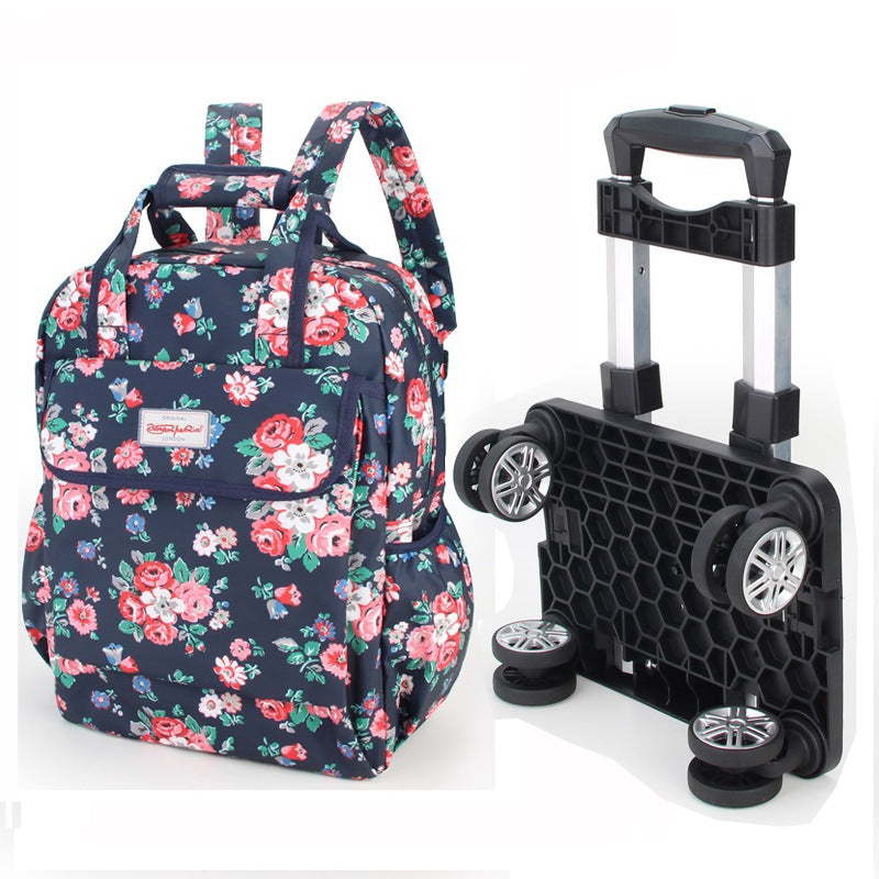 Men's Charming Large Capacity Black Boarding Travel Bags