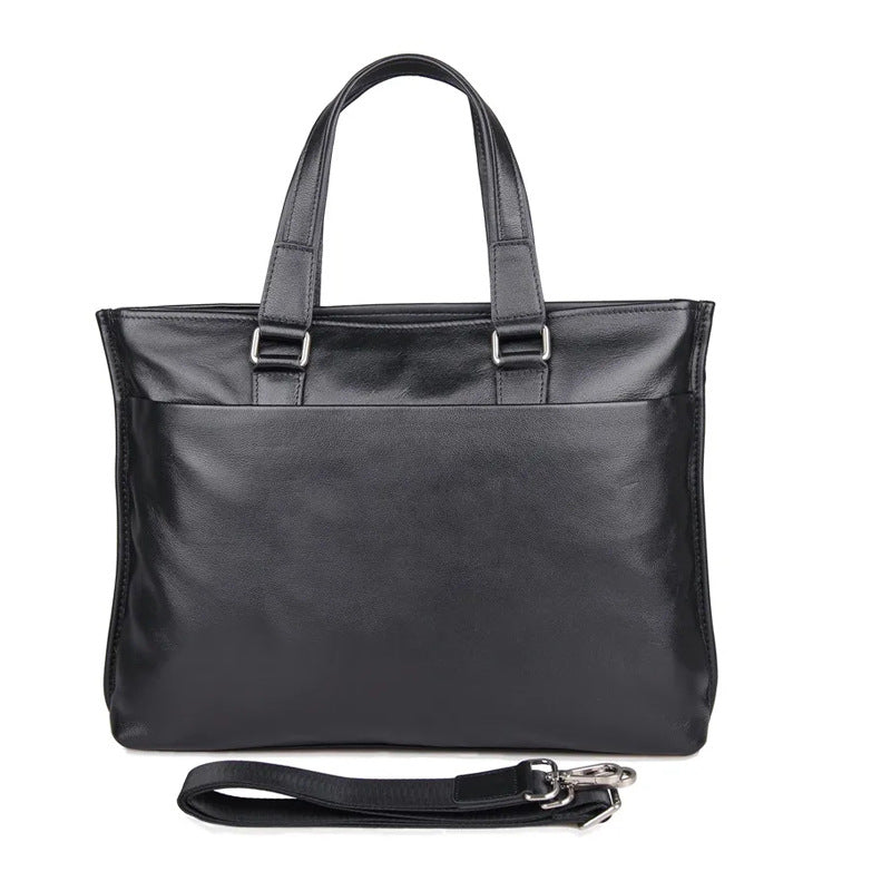 Men's Strict Selection Of Leather Elegant Lawyer Commuter First Men's Briefcases