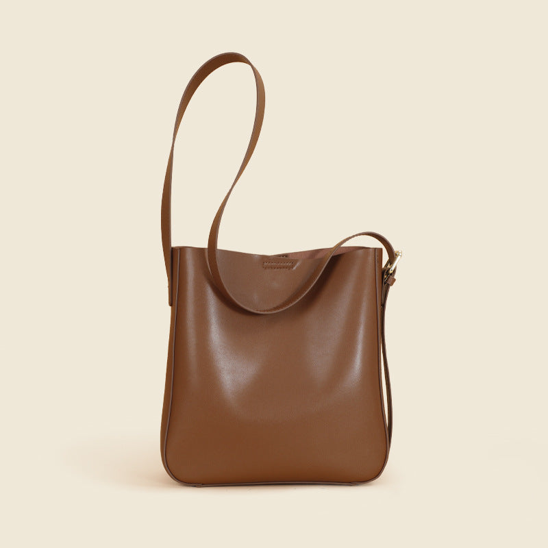 Women's Genuine Leather High-grade Exquisite Niche Underarm Bags