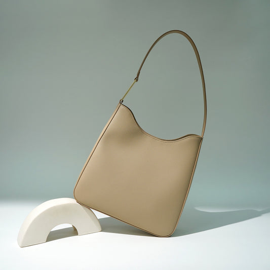 Print Cowhide Underarm Genuine Leather Simple Armpit Bags