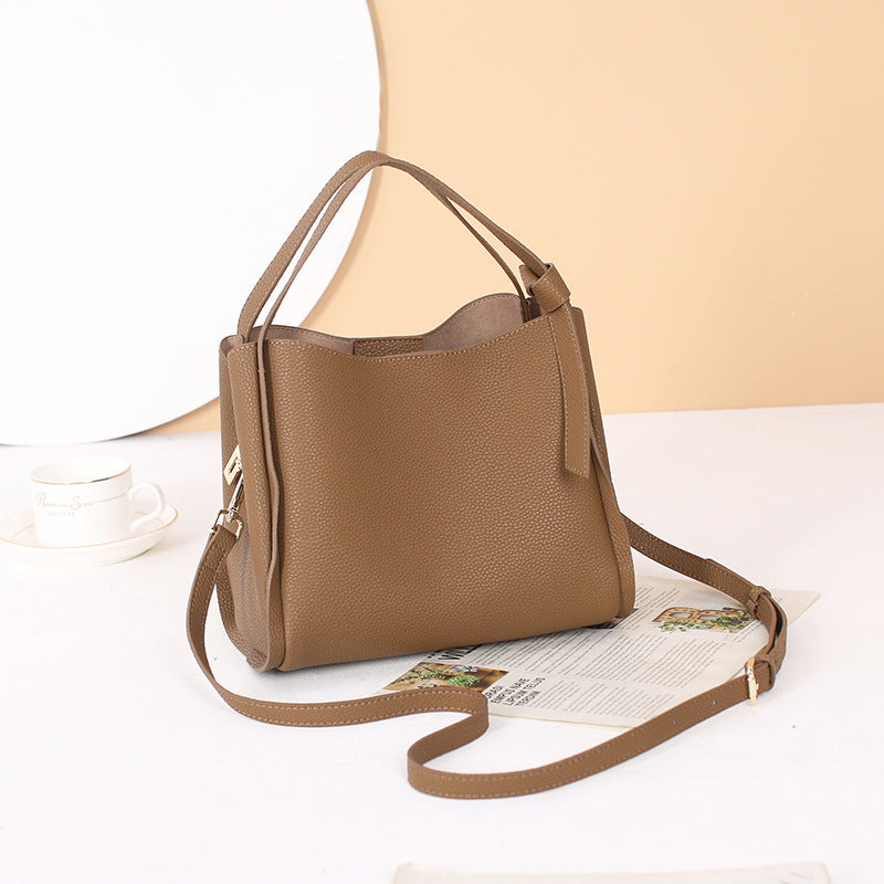 Women's Classic Trendy Fashion Elegant Portable First Shoulder Bags