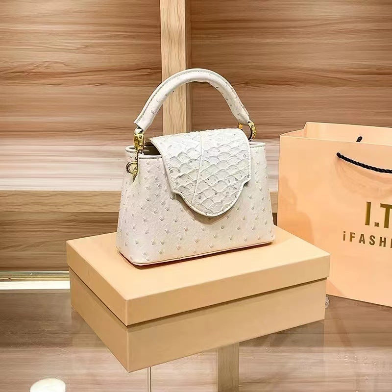 Women's Genuine Leather Crocodile Pattern High Quality Shoulder Bags