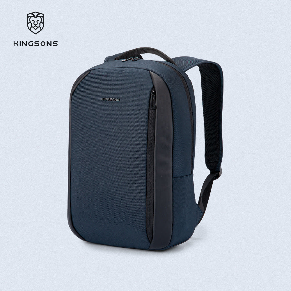 Men's Simple Business Inch Pocket Trip Commuter Backpacks