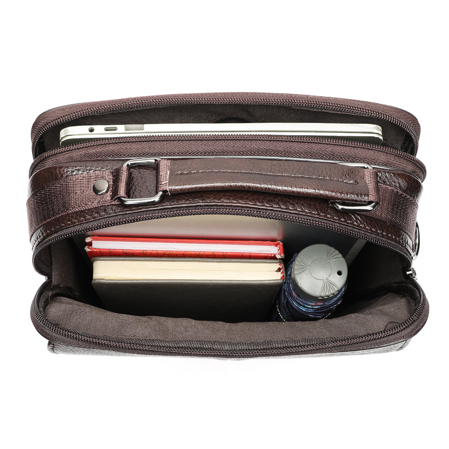 Men's Genuine Leather Business High-grade Cowhide Large Men's Shoulder Bags