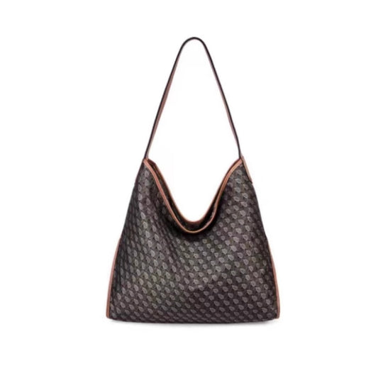 Women's Lucky Silk Pouch Monogram Commuter Underarm Shoulder Bags
